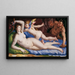 Venus, Cupido en Satyr - Agnolo Bronzino — ingelijst kunstwerk aan de muur