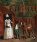 Een moeder met haar zoon en een pony - Agostino Brunias — weergave van het kunstwerk