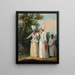 De bruidsmeisjes van Dominique - Agostino Brunias — ingelijst kunstwerk aan de muur