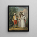 Dominicaanse Antilliaanse vrijheden - Agostino Brunias — ingelijst kunstwerk aan de muur
