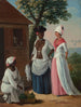 Vrije Vrouwen van Dominica - Agostino Brunias — weergave van het kunstwerk