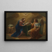 L'Annunciatie - Agostino Masucci — ingelijst kunstwerk aan de muur