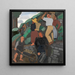 Landbouwers - Jean Brusselmans — ingelijst kunstwerk aan de muur