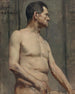 Mannelijk naaktmodel - Akseli Gallen-Kallela — weergave van het kunstwerk