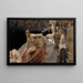Aan de oever van de rivier Tuonela, studie voor de fresco's van het mausoleum Juslius - Akseli Gallen-Kallela — ingelijst kunstwerk aan de muur