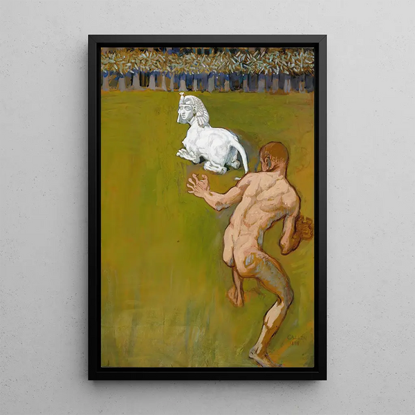 Conceptio Artis - Akseli Gallen-Kallela — ingelijst kunstwerk aan de muur