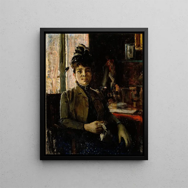 Graafes Berthe de Vallombreuse - Akseli Gallen-Kallela — ingelijst kunstwerk aan de muur