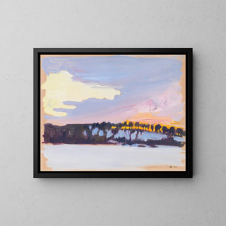 Akseli GallenKallela - Evening Landscape.webp