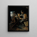Eerste les - Akseli Gallen-Kallela — ingelijst kunstwerk aan de muur