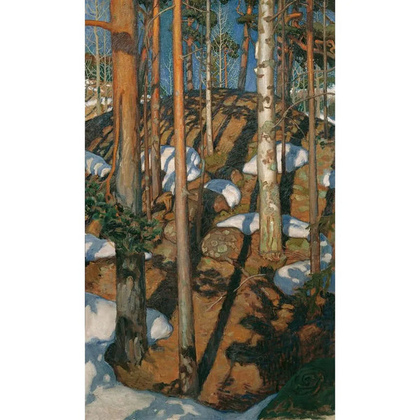Lente - Akseli Gallen-Kallela — ingelijst kunstwerk aan de muur