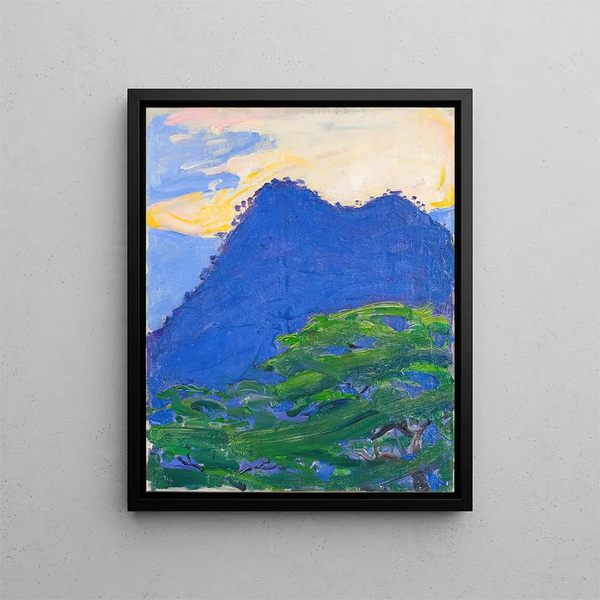 Collines Hwandoni - Akseli Gallen-Kallela — ingelijst kunstwerk aan de muur