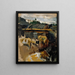 Parc à bétail - Akseli Gallen-Kallela — ingelijst kunstwerk aan de muur