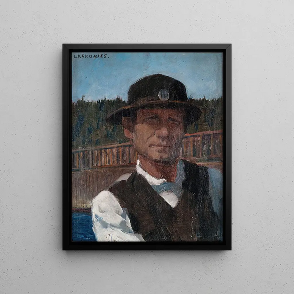 Facturateur - Akseli Gallen-Kallela — ingelijst kunstwerk aan de muur