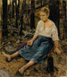 Verloren - Akseli Gallen-Kallela — weergave van het kunstwerk