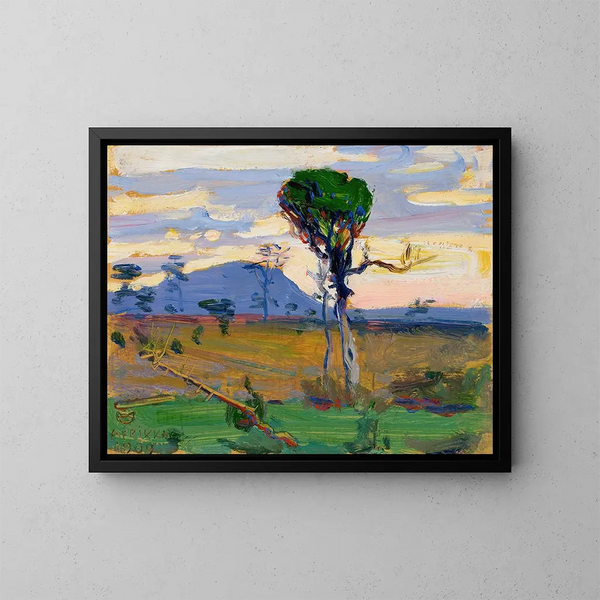 Mont Donia Sabuk - Akseli Gallen-Kallela — framed artwork on a wall