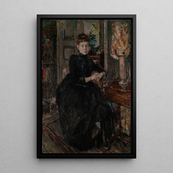 Reproduction of the painting Portrait of Mary Slr the fiancée of the artist - Akseli Gallen-Kallela