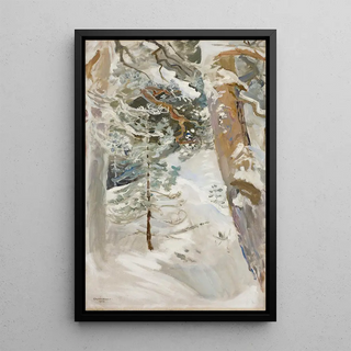 Akseli GallenKallela - Snowscape.webp
