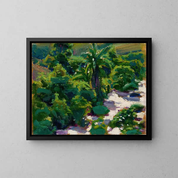 Rivière Tana - Akseli Gallen-Kallela — ingelijst kunstwerk aan de muur