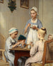 Children at Breakfast - Albert Anker — artwork view