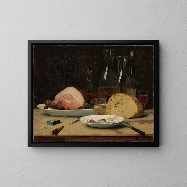 Natuurmoeite overdadig - Albert Anker — ingelijst kunstwerk aan de muur