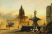 Piazza Barberini in Rome - Albert Arnz — weergave van het kunstwerk