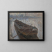 Modderboot - Albert Baertsoen — ingelijst kunstwerk aan de muur
