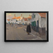 Plaats en Vlaanderen - Albert Baertsoen — ingelijst kunstwerk aan de muur
