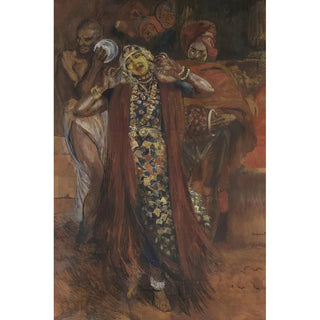 Albert Besnard - Danseur hindou ou Le Danseur au masque jaune.webp