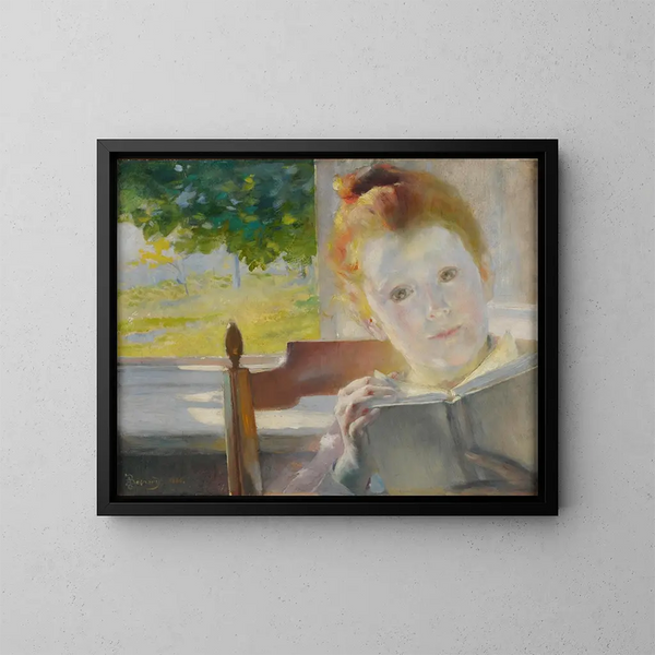 Morning Session - Albert Besnard — framed artwork on a wall