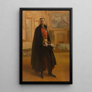 Albert Besnard - Portrait de Camille Barrre au palais Farnse.webp