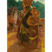 op het ponton van Trichinopoly India - Albert Besnard — weergave van het kunstwerk