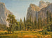 van Chutes de Bridalveil, vallée de Yosemite, Californie - Albert Bierstadt — weergave van het kunstwerk