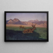 Hert - Albert Bierstadt — ingelijst kunstwerk aan de muur