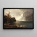 Estes Park Colorado Whytes Lake - Albert Bierstadt — ingelijst kunstwerk aan de muur
