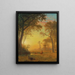 Licht in het bos - Albert Bierstadt — ingelijst kunstwerk aan de muur