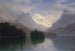 Berglandschap - Albert Bierstadt — weergave van het kunstwerk
