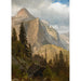 Reproductie van het schilderij North Dome Vallée de Yosemite - Albert Bierstadt