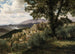 Olevano - Albert Bierstadt — weergave van het kunstwerk