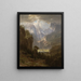 Bergen van de Rocky Mountains Lander's Peak - Albert Bierstadt — ingelijst kunstwerk aan de muur