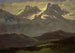 Zomerse sneeuw op de toppen of Sneeuwbedekte bergen - Albert Bierstadt — weergave van het kunstwerk