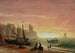 La flotte de pêche - Albert Bierstadt — weergave van het kunstwerk