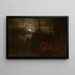 Het kamp van de jagers - Albert Bierstadt — ingelijst kunstwerk aan de muur