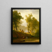 De Wolf Rivier in Kansas - Albert Bierstadt — ingelijst kunstwerk aan de muur