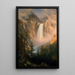 Watervallen van Yellowstone - Albert Bierstadt — ingelijst kunstwerk aan de muur