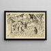 Fin de Journée - Albert Bloch — framed artwork on a wall