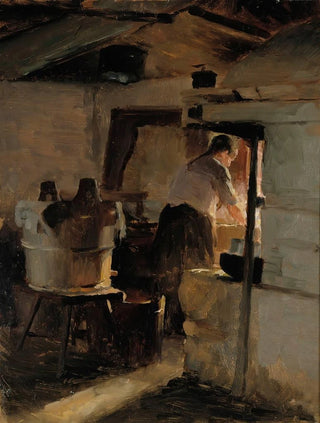 Albert Edelfelt - At the stove.webp