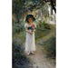 In de tuin - Albert Edelfelt — weergave van het kunstwerk