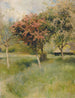 Meidoorn in bloei Uitzicht vanaf Chantilly - Albert Edelfelt — weergave van het kunstwerk