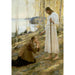 Christus en Maria Magdalena - Albert Edelfelt — weergave van het kunstwerk