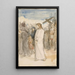 Reproductie van het schilderij Christus wordt naar Golgotha gebracht - Albert Edelfelt